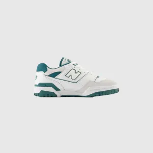 New Balance 550 - White / Vintage Teal New Balance Sports Shoes