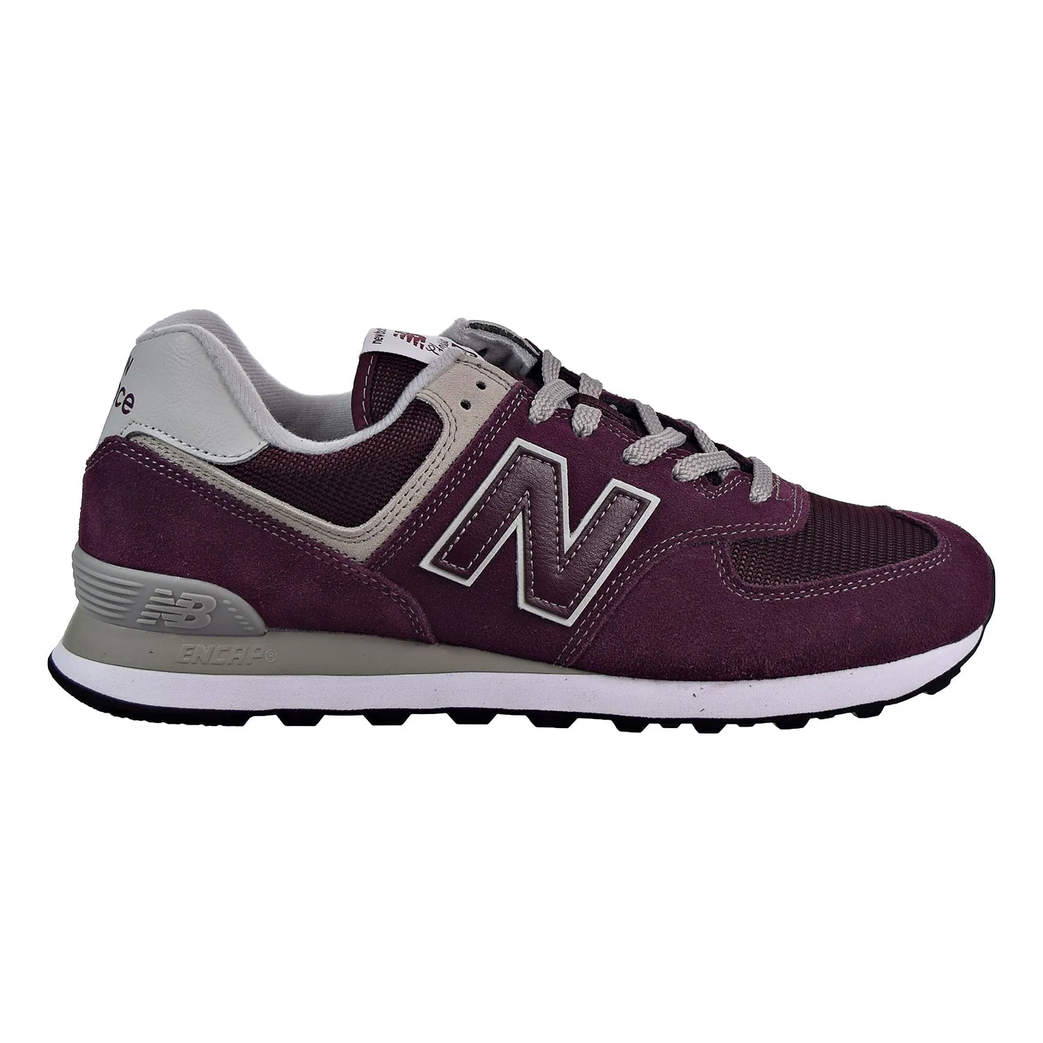 New Balance 574 Men's Shoes Burgundy New Balance Turf Cleat