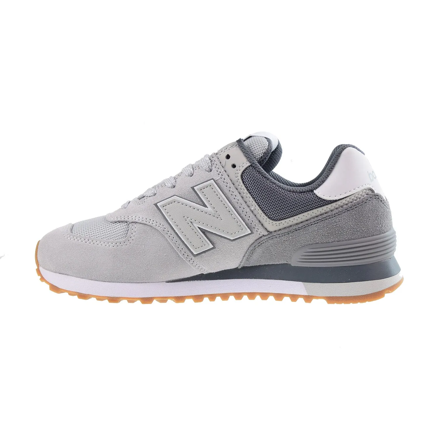New Balance 574 Men's Shoes Grey Red And White New Balance Shoes