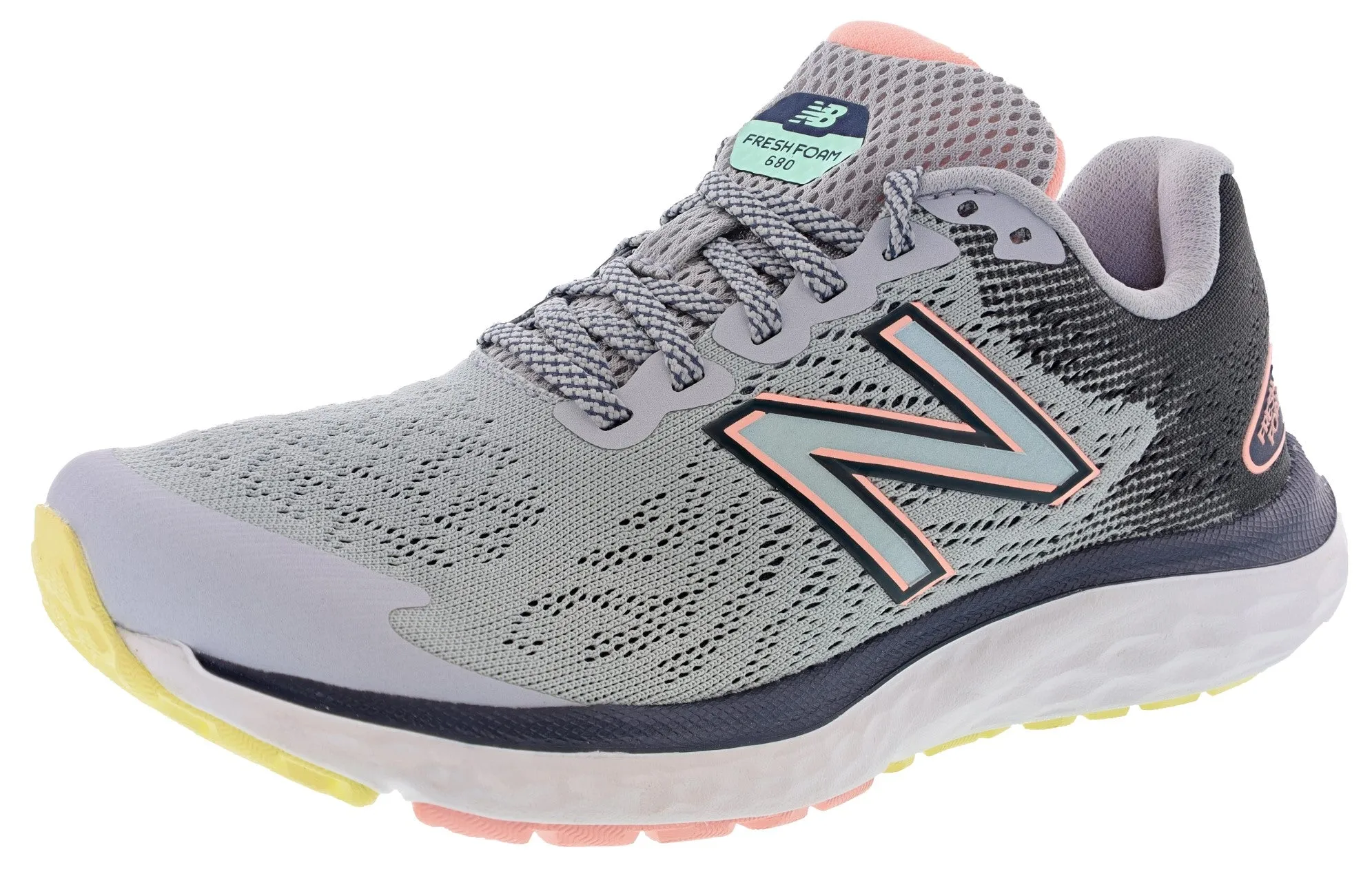 Green New Balance 327 Women's New Balance 680 v7 Women's Lightweight Cushioning Running Shoes