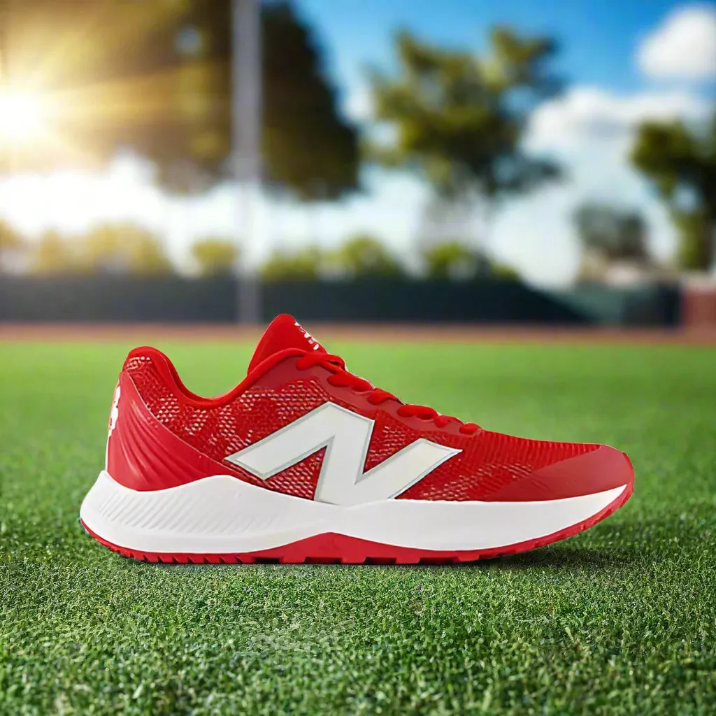 Men's 237 New Balance New Balance Dynasoft 4040v7 Youth Turf Trainer - Red