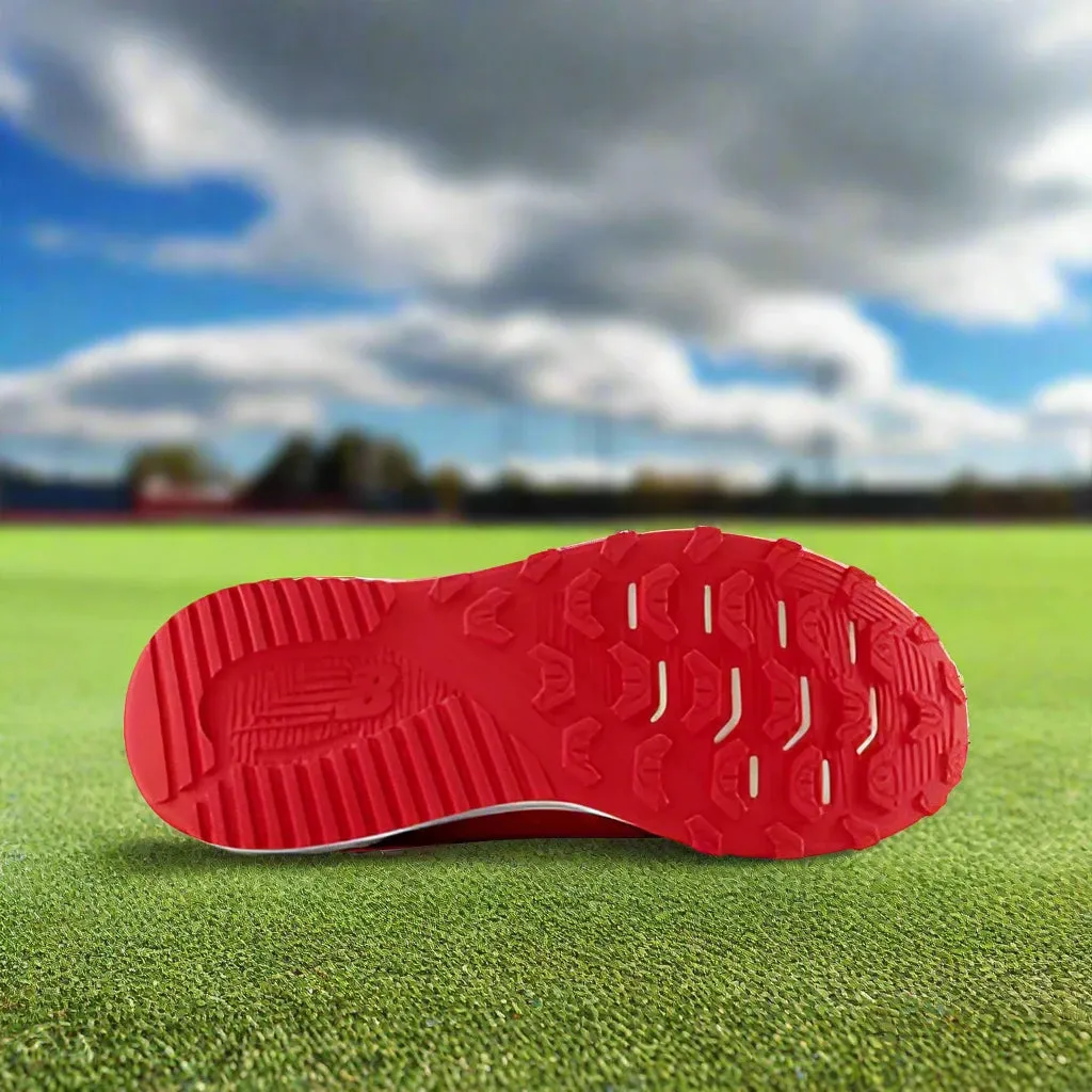 Men New Balance Classics New Balance Dynasoft 4040v7 Youth Turf Trainer - Red