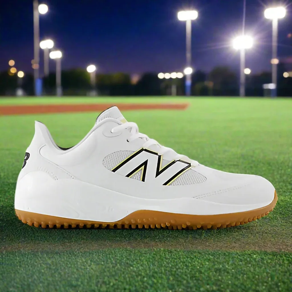 New Balance Arch Support Shoes New Balance Fresh Foam 3000 v7 Men's Turf/Trainer - White with Black