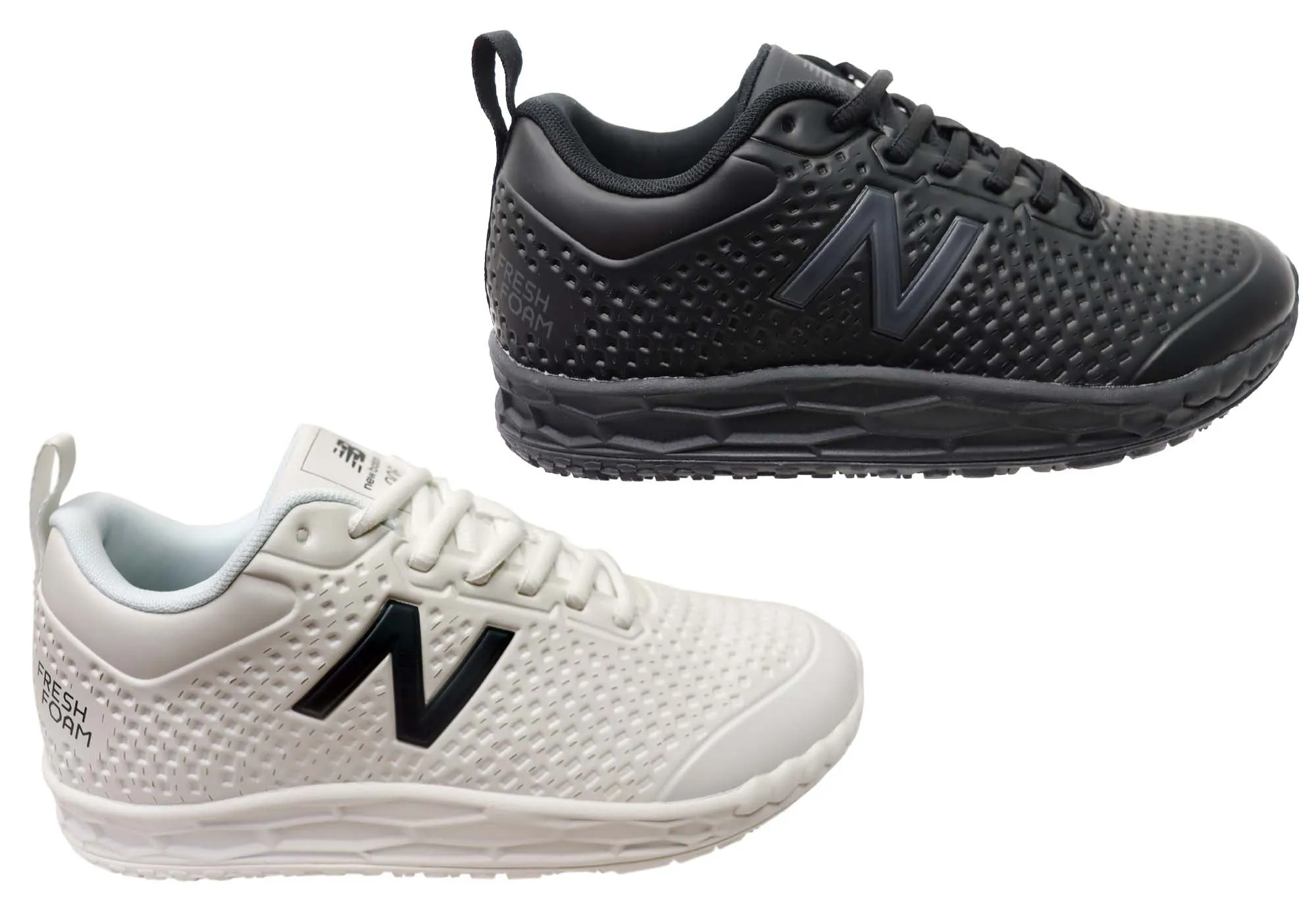 New Balance Mens 906 SR Slip Resistant 2E Wide Fit Work Shoes Leather Lace Up Work Boots