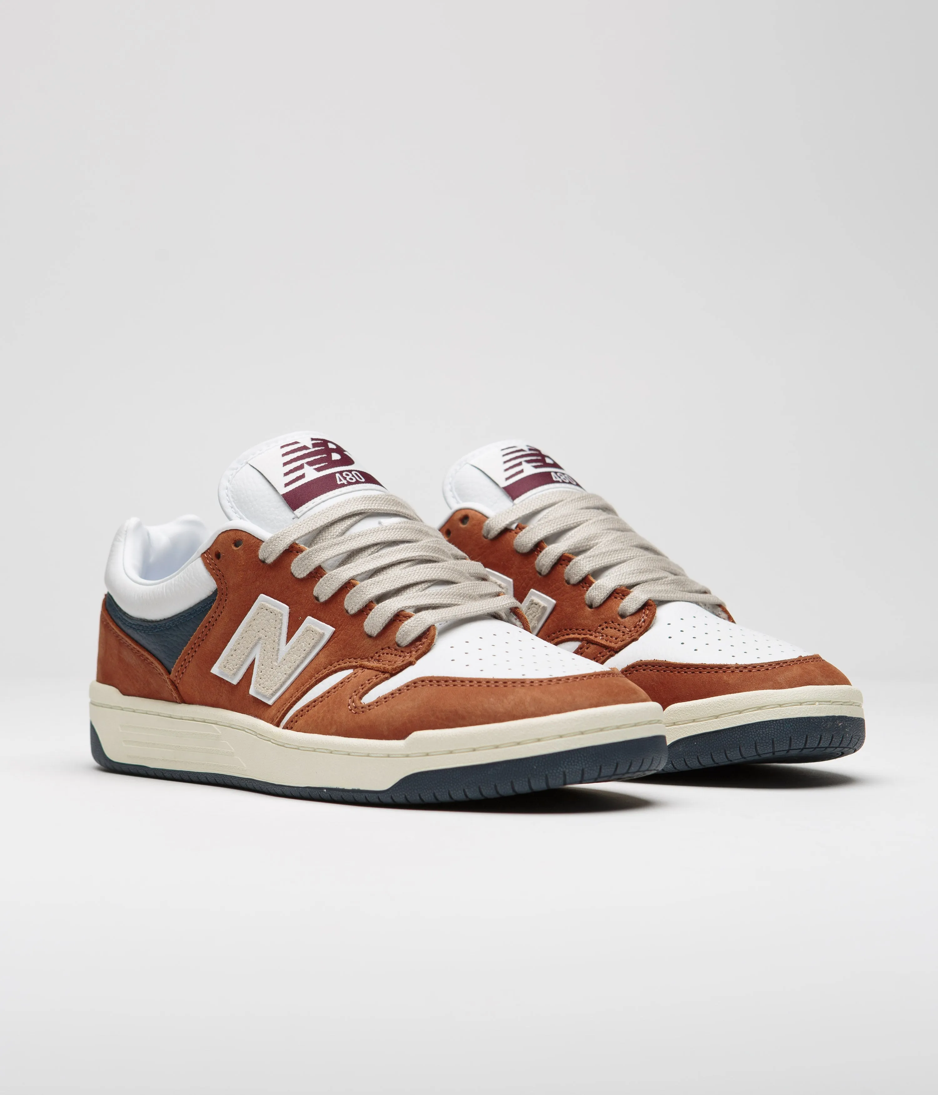 New Balance Numeric 480 Shoes - Rust Action Bronson New Balance 992