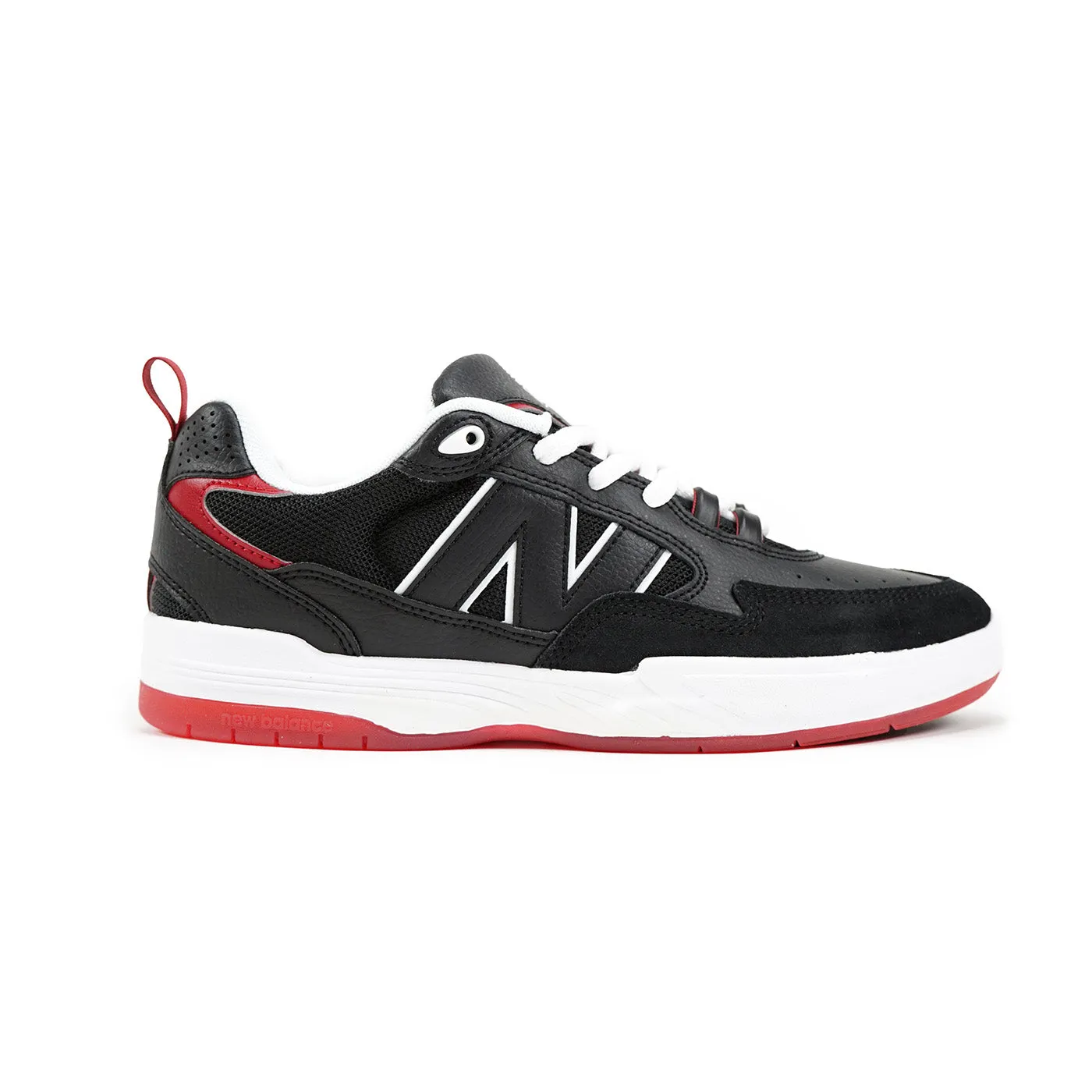 New Balance 574 V2 Womens New Balance Numeric 808 Tiago Shoes - Black / Red