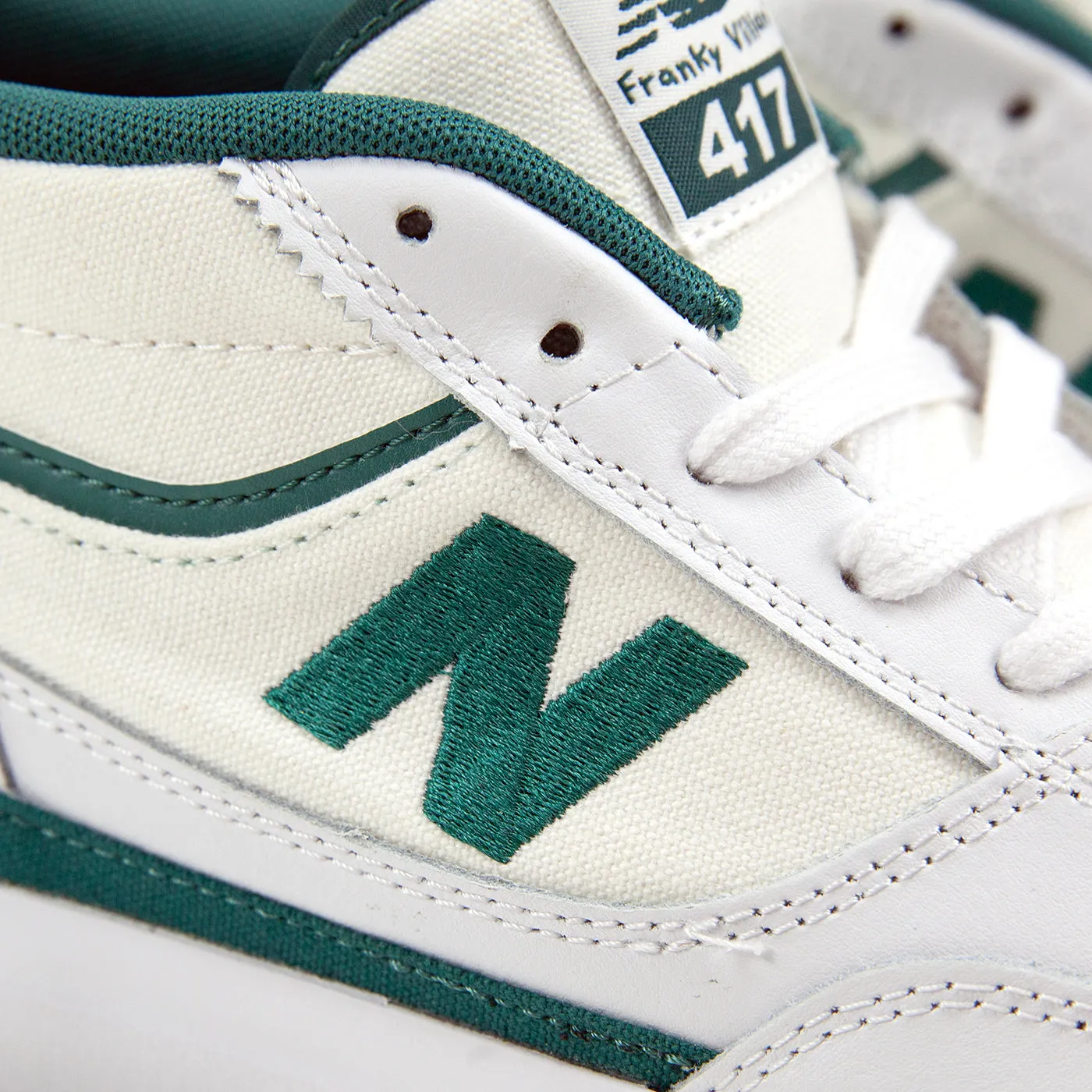 New Balance Numeric 'Franky Villani' NM417 Shoes - White / Vintage Teal All Black New Balance 1906r