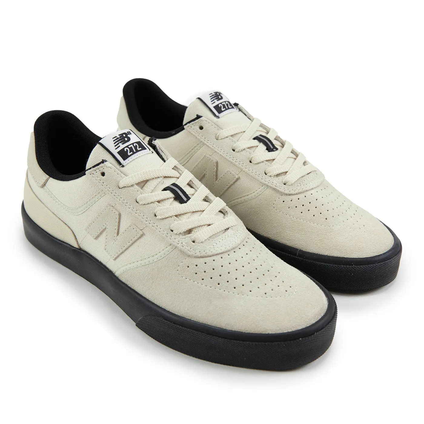 New Balance Retro Sneakers Women's New Balance Numeric NM272 Shoes - Sea Salt / Black