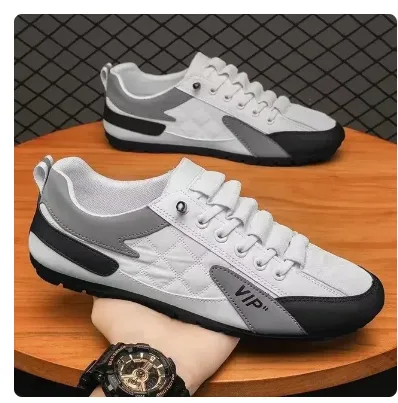 Copper Flats Shoes New Men Casual Shoes Summer Thin Section Baotou Half Slippers Fashion Wild Flat-bottomed Bean Shoes Men Sneakers