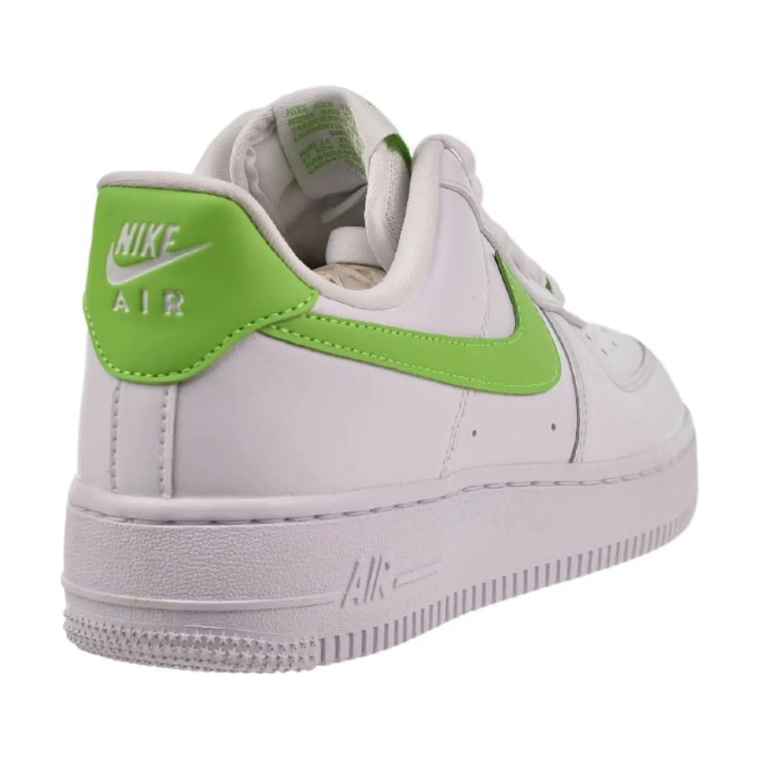 Nike Air Force 1 Low Women's Shoes White-Action Green Asics Gel Resolution 8 Tennis Shoes