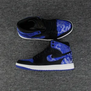 Nike Air Jordan 1 High Retro OF 6 Ring Black Blue Shoes Basketball Men Size US 7 - 13 Asics High Arch Support Running Shoes