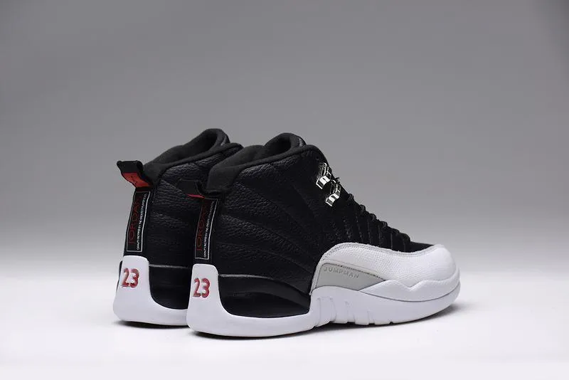 Nike Air Jordan 12 Retro 'Playoff' 2004 Black White Shoes Basketball Men Sale Size US 7 - 13 Asics Tennis Shoes On Sale