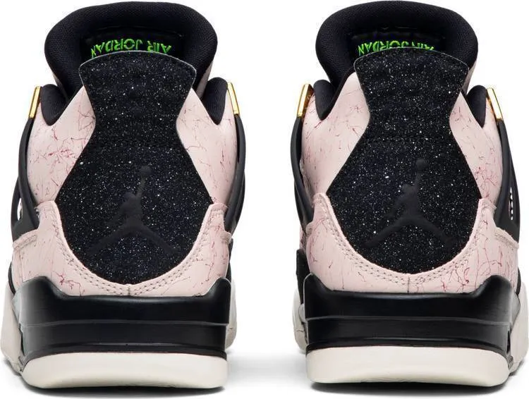 Throwback Asics Shoes Nike Air Jordan 4 Retro 'Splatter" Basketball Men !!! CYBER MONDAY SALE !!!