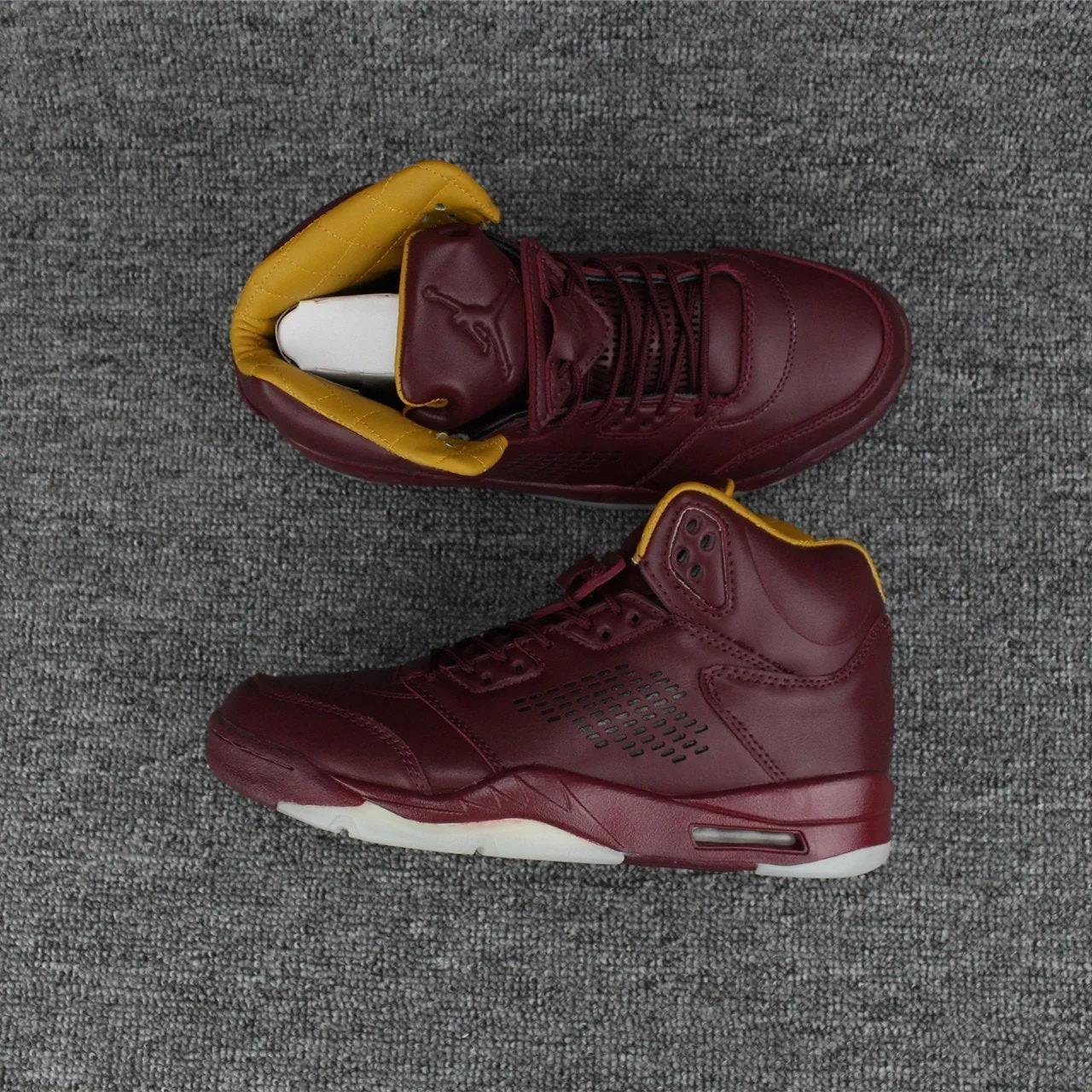 Nike Air Jordan 5 Retro Bordeaux Men Shoes Sale Size US 7, 8, 8.5, 9, 10, 11, 12, 13 Oikawa Asics Shoes