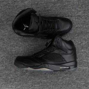 Nike Air Jordan 5 Super Black Men Shoes Sale Size US 7-13 Best Asics Walking Shoe