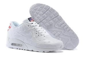 Nike Air Max 90 'Independence Day White' Shoes Sneaker Sale Men Size US 7-11 Asics Gel Nimbus 18 Lite Show Running Shoe