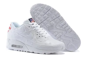 Asics Batting Shoes Nike Air Max 90 'Independence Day White' Shoes Sneaker Sale Men Size US 7, 8, 8.5, 9, 10, 11
