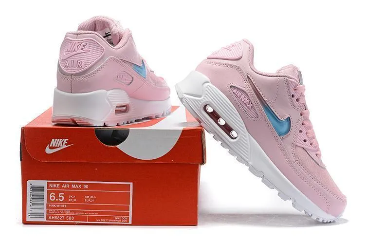 Nike Air Max 90 'Pink Seven Color' Shoes Sneaker Sale Men Size US 7-11 Asics Tennis Shoes Philippines