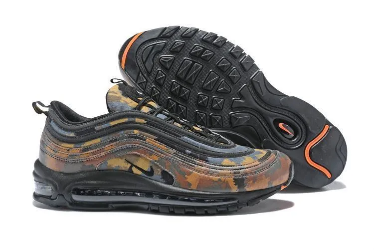 Ebay Asics Shoes Nike Air Max 97 Camouplage Brown Black Shoes Sale Size US 7-11