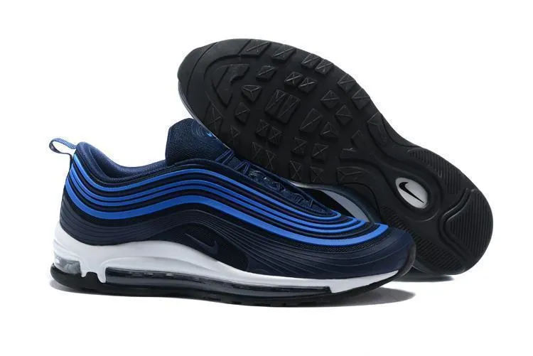 Asics Dress Shoes Nike Air Max 97 Ultra Black Navy Blue Men Shoes Sale Size US 7-11