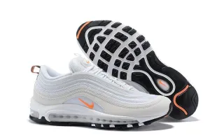 Pronation Running Shoes Asics Nike Air Max 97 White Orange Shoes Sale Men Size US 7-11