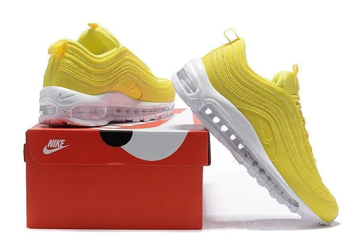 Cheap Asics Shoes Nike Air Max 97 Yellow Shoes !!! CYBER MONDAY SALE !!!