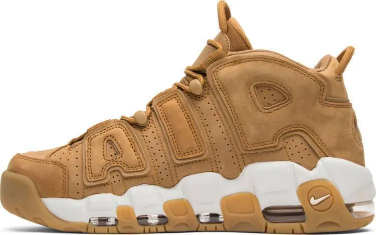 Asics Vs Nike Tennis Shoes Nike Air More Uptempo Premium 'Wheat' Sneaker Shoes Basketball Men !!! CYBER MONDAY SALE !!!