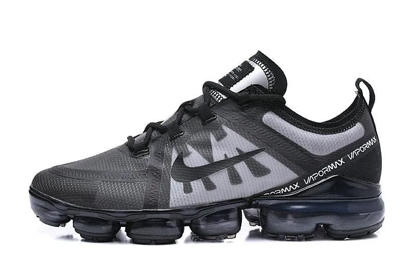 Asics Walker Shoes Nike Air Vapormax 2019  'Black Grey' Shoes Sneakers Men Women Sale Size US 7, 8, 8.5, 9, 10, 11
