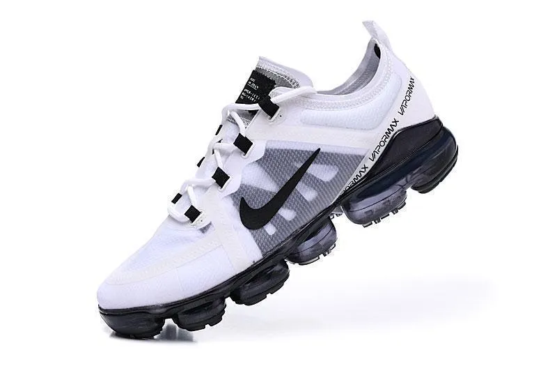 Best Asics Marathon Shoes Nike Air Vapormax 2019  'White Black' Shoes Sneakers Men Women Sale Size US 7-11