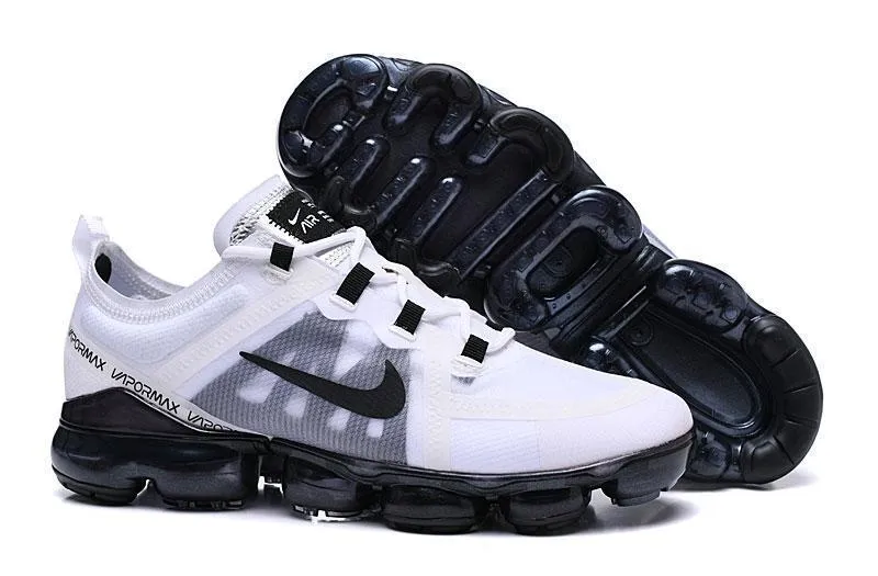 Nike Air Vapormax 2019  'White Black' Shoes Sneakers Men Women Sale Size US 7-11 Asics Volleyball Shoes Singapore