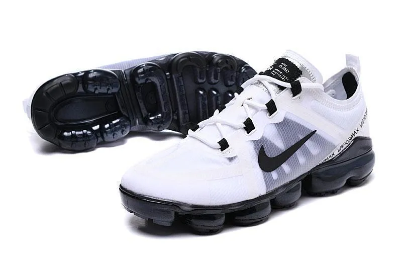 Nike Air Vapormax 2019  'White Black' Shoes Sneakers Men Women Sale Size US 7-11 Asics Gel Kinsei 6 Running Shoe