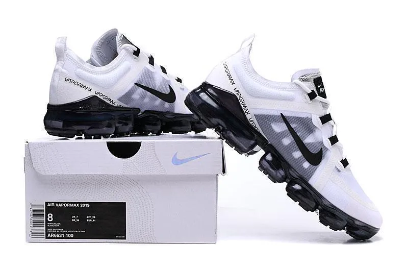 Asics Shoes Turkey Nike Air Vapormax 2019  'White Black' Shoes Sneakers Men Women Sale Size US 7-11