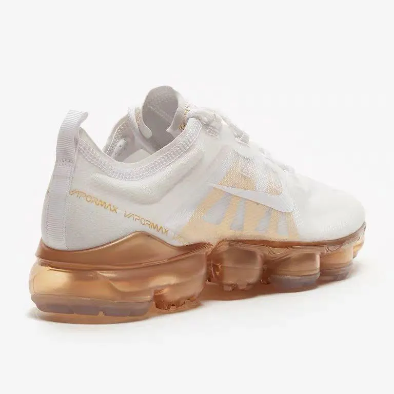 Asics Shoes Jcpenney Nike Air Vapormax 2019  'White Gold' Shoes Sneakers Men Women Sale Size US 7-11