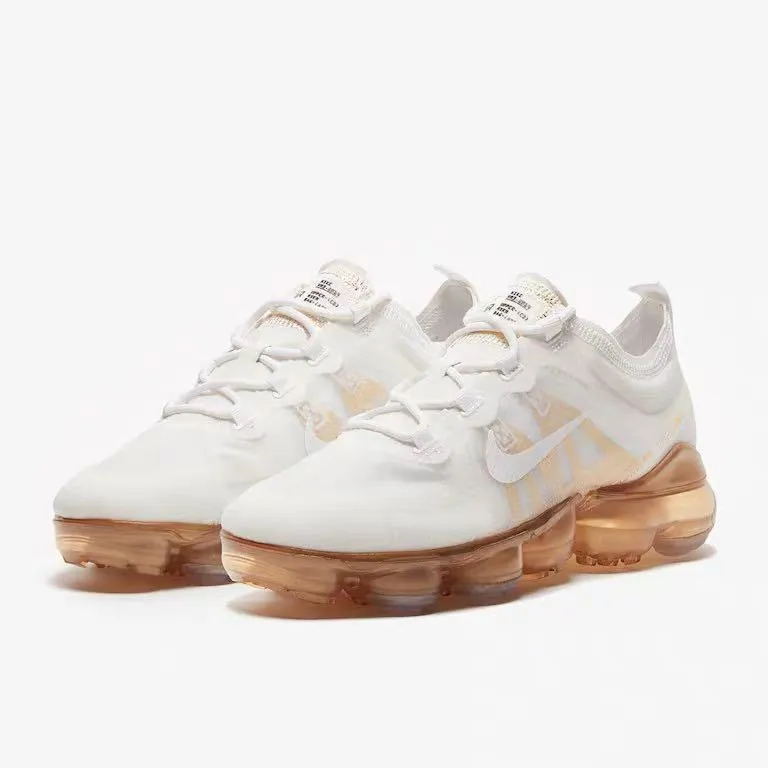 Nike Air Vapormax 2019  'White Gold' Shoes Sneakers Men Women Sale Size US 7-11 Lucy Charles Asics Shoes