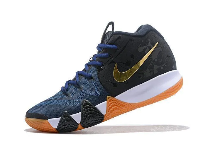 Nike Kyrie 4 Black Navy Gold Basketball Shoes Sneaker !!! CYBER MONDAY SALE !!! Asics Gel Pro Golf Shoes