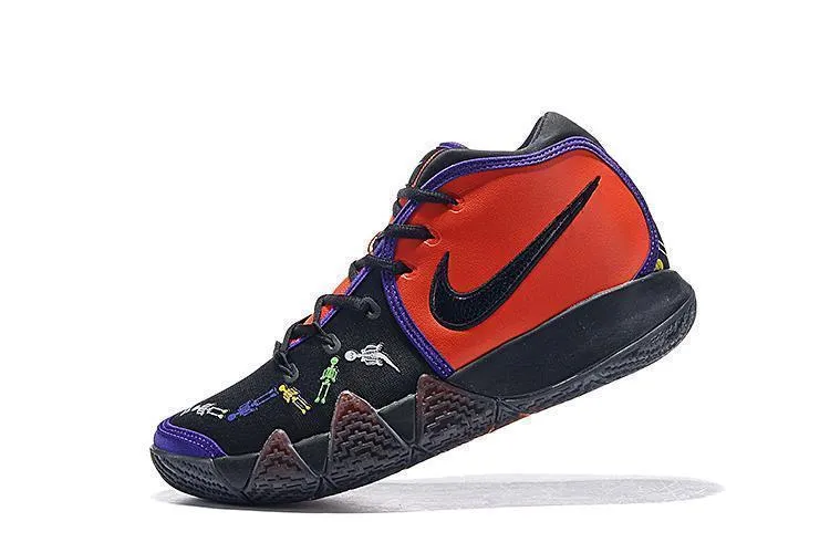 Nike Kyrie 4 'Day Of The Dead' Basketball Shoes Sneaker !!! CYBER MONDAY SALE !!! Asics Tigers Shoes