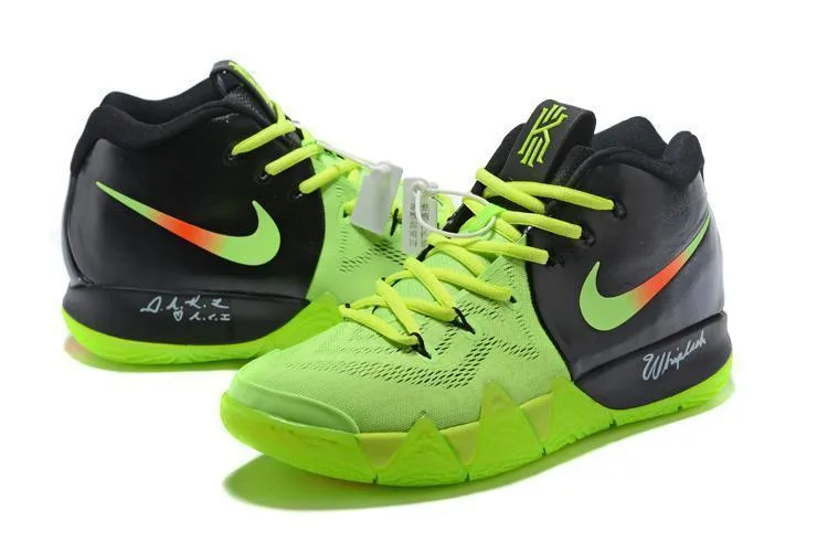 Nike Kyrie 4 Neon Black Men Basketball Shoes Sneaker !!! CYBER MONDAY SALE !!! Asics Basketball Shoes Yuki Kawamura