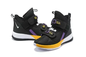 Most Comfortable Asics Lifestyle Shoes Nike Lebron Soldier XIII 13 Black Purple Yellow Men Sneaker Shoes !!! CYBER MONDAY SALE !!!