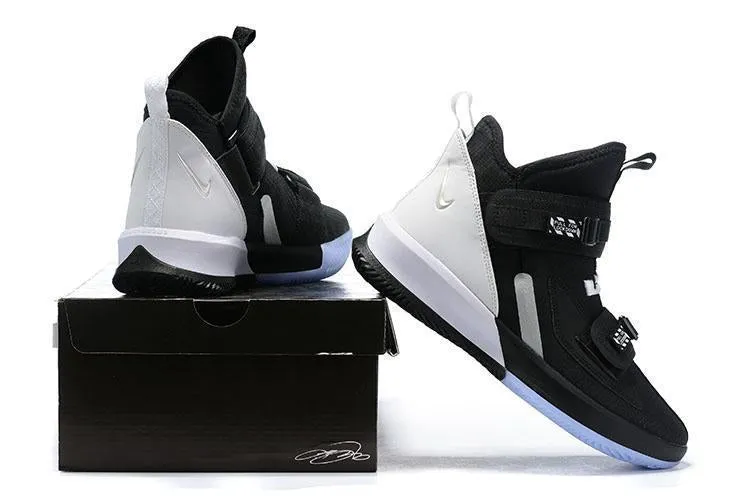 Nike Lebron Soldier XIII 13 Black White Men Sneaker Shoes !!! CYBER MONDAY SALE !!! Asics Running Shoes New Releases
