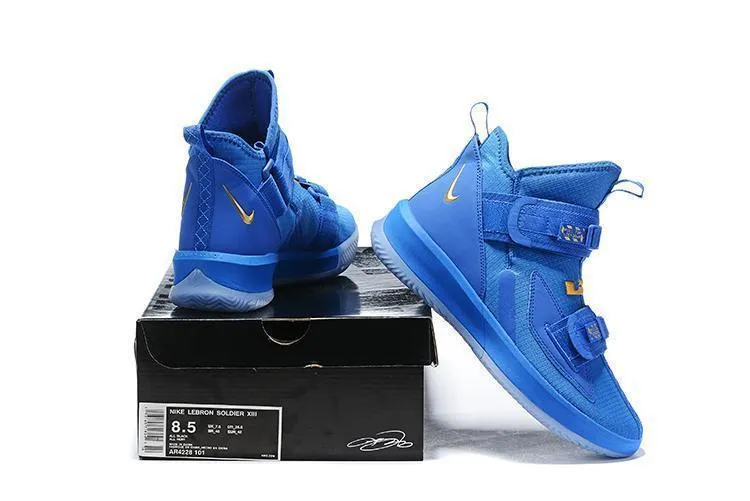 Asics Gel-preshot Classic 3 Golf Shoes Nike Lebron Soldier XIII 13 Blue Gold Men Sneaker Shoes !!! CYBER MONDAY SALE !!!