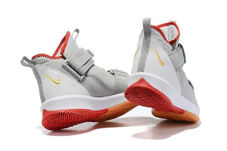 Multi Colored Asics Tennis Shoes Nike Lebron Soldier XIII 13 Grey White Men Sneaker Shoes !!! CYBER MONDAY SALE !!!