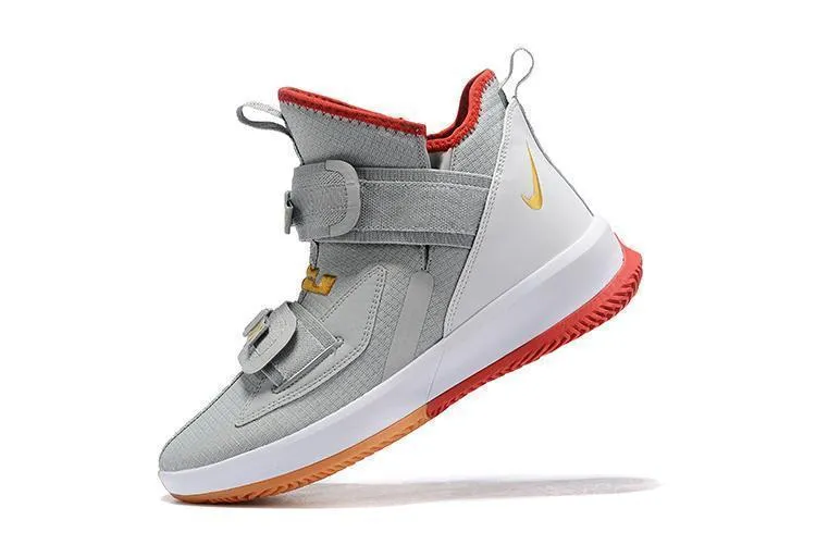 Nike Lebron Soldier XIII 13 Grey White Men Sneaker Shoes !!! CYBER MONDAY SALE !!! Asics Dan Gable Evo Wrestling Shoes