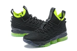 Nike Lebron XV 15 Black Green Men Shoes !!! CYBER MONDAY SALE !!! Asics Low Cut Shoes