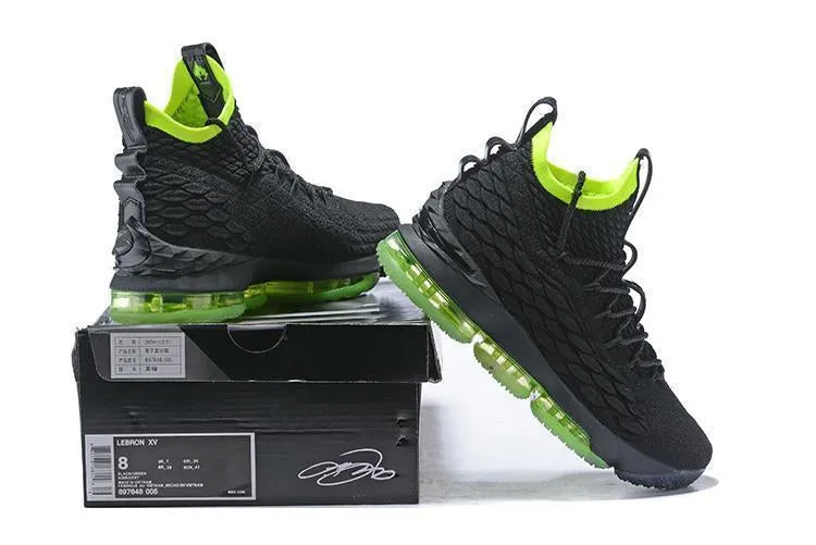 Asics Shoes Gel Venture 7 Nike Lebron XV 15 Black Green Men Shoes !!! CYBER MONDAY SALE !!!