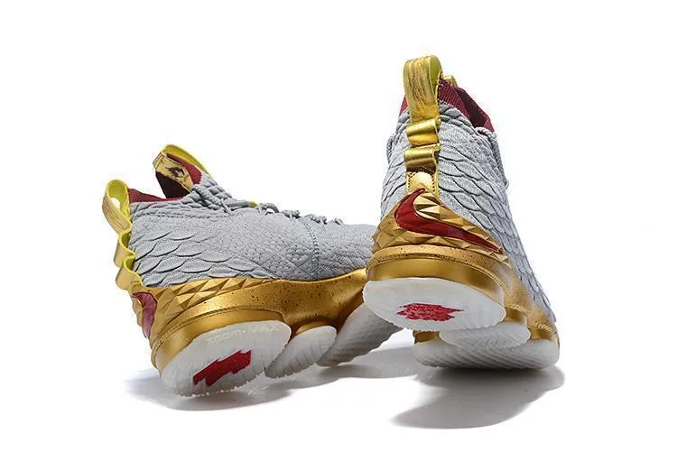 Nike Lebron XV 15 Grey Gold Bordeaux Men Shoes !!! CYBER MONDAY SALE !!! Asics Gel-1130 Shoes