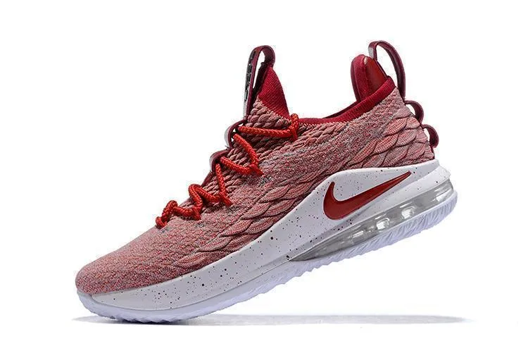 Asics Running Athletic Shoes Nike Lebron XV 15 Low EP Team Red Men Shoes !!! CYBER MONDAY SALE !!!