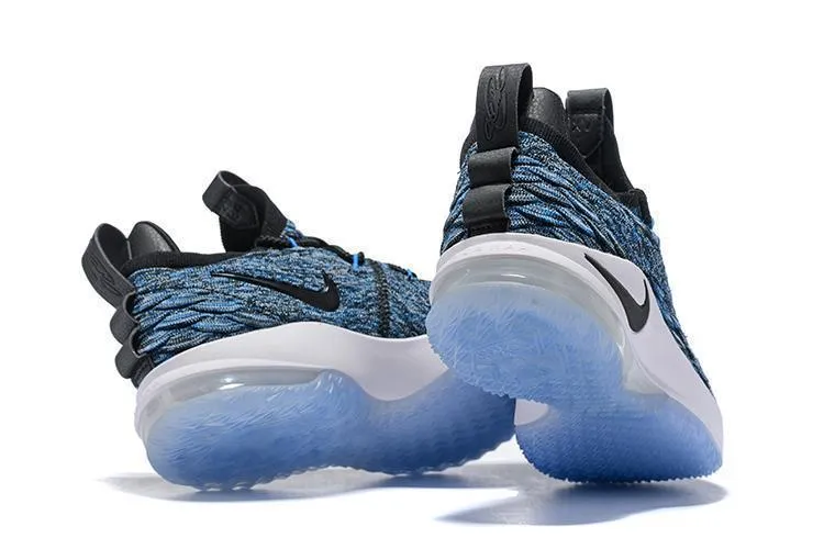 Womens Asics Gel Shoes Nike Lebron XV 15 Low EP White Blue Black Men Shoes !!! CYBER MONDAY SALE !!!