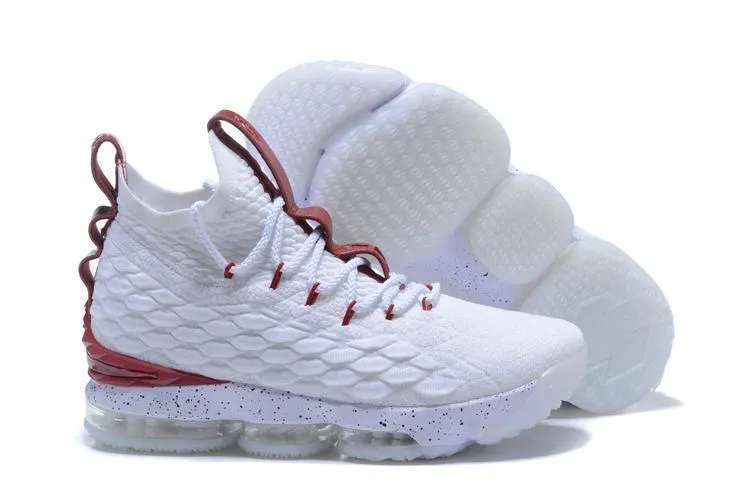 Nike Lebron XV 15 White Bordeaux Red Men Shoes !!! CYBER MONDAY SALE !!! Asics The Gable Wrestling Shoes