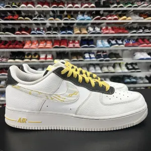 Asics Cross Training Shoes Nike Men's Air Force 1 Low Gold Link Zebra DH5284-100 Men's Size 13