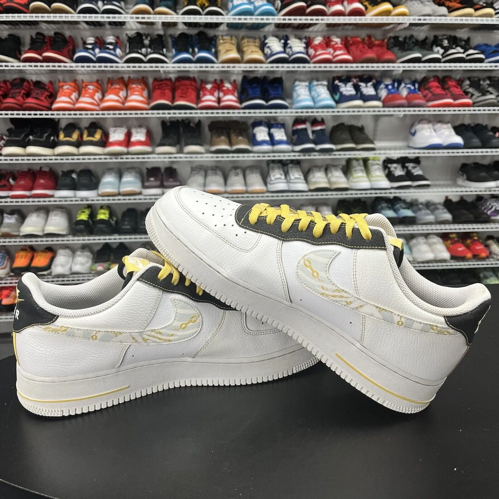 Asics Gel Nimbus 16 Lite Show Running Shoe Nike Men's Air Force 1 Low Gold Link Zebra DH5284-100 Men's Size 13